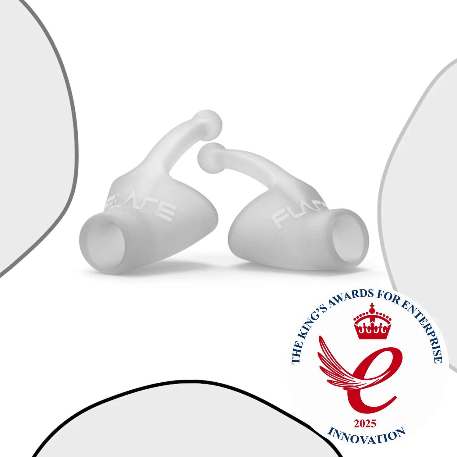 Flare Audio Calmer Kids oordopjes Translucent zonder koord