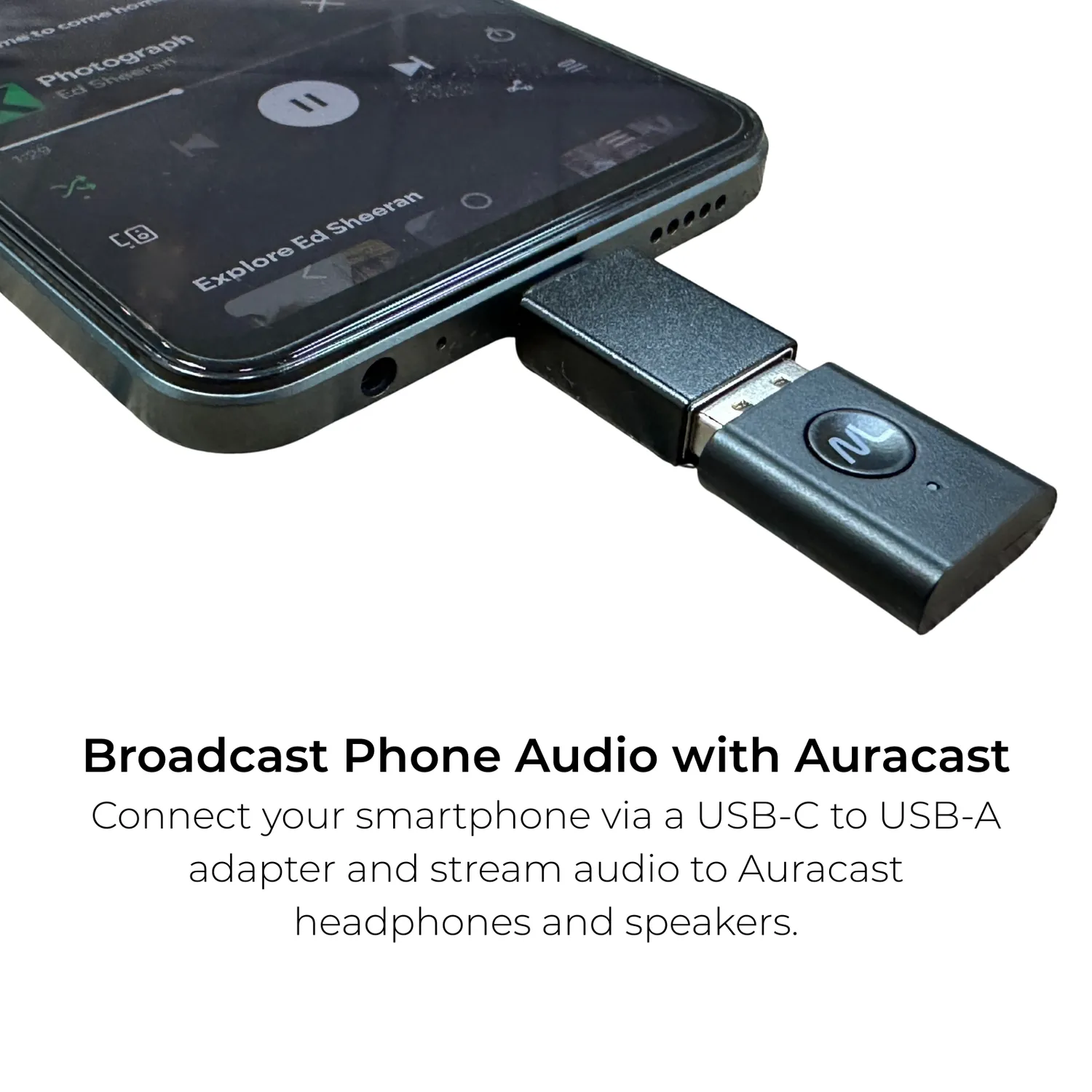 Moerlab MoerLink Auracast audio transmitter USB lage latency