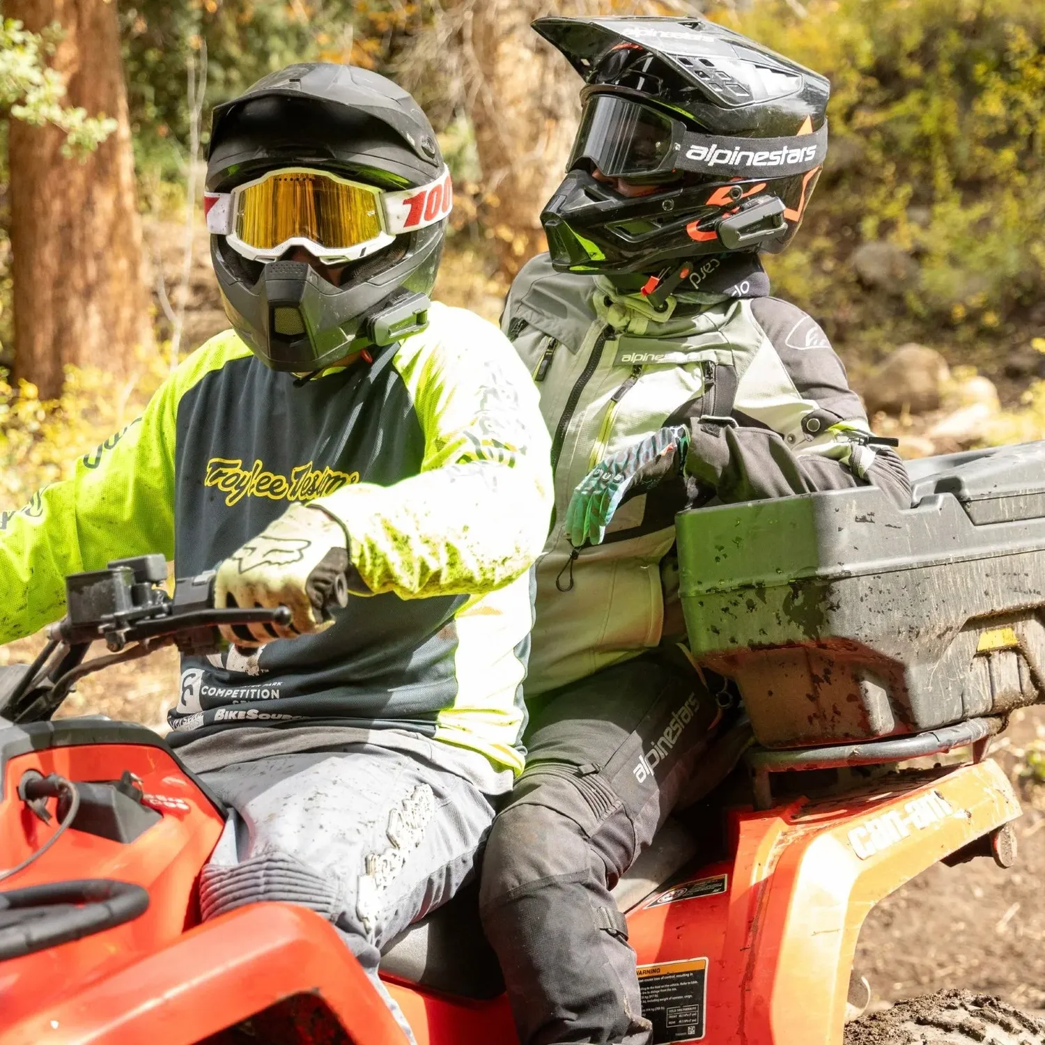 Cardo Packtalk Edge ORV ATV Bundel intercom waterdicht