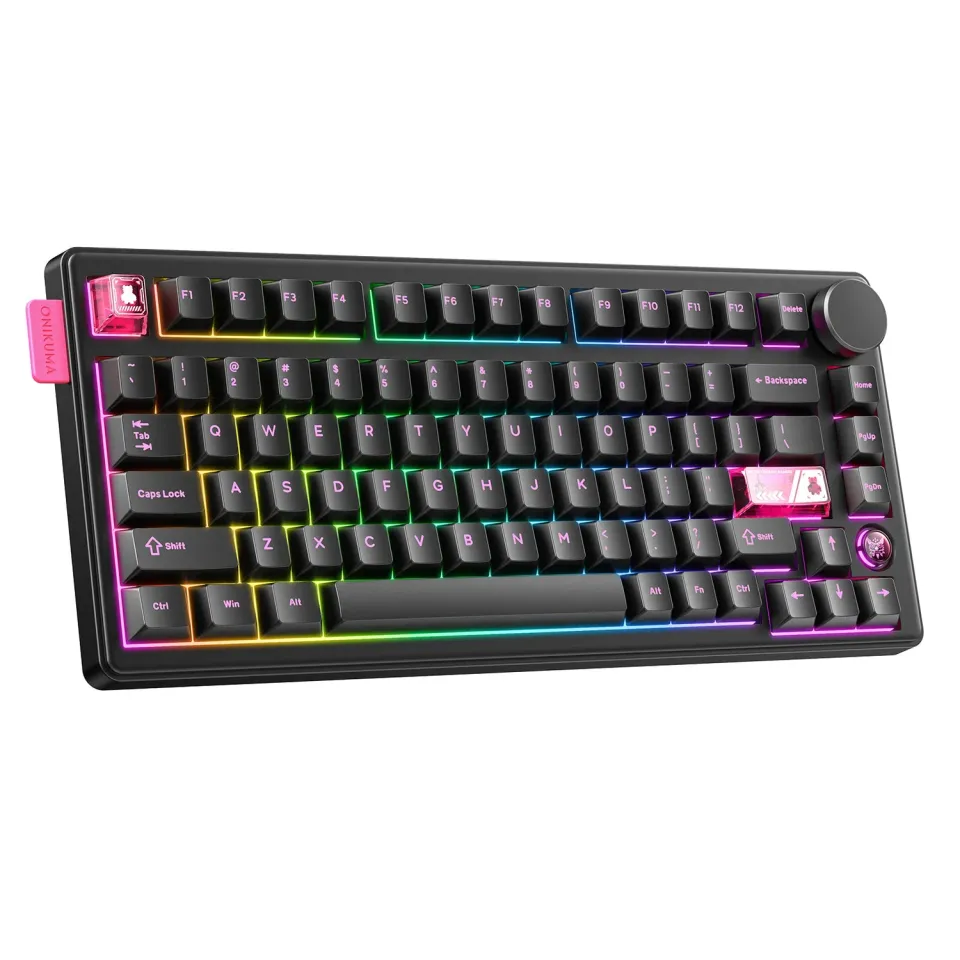 ONIKUMA MT706 mechanisch toetsenbord 81 toetsen RGB