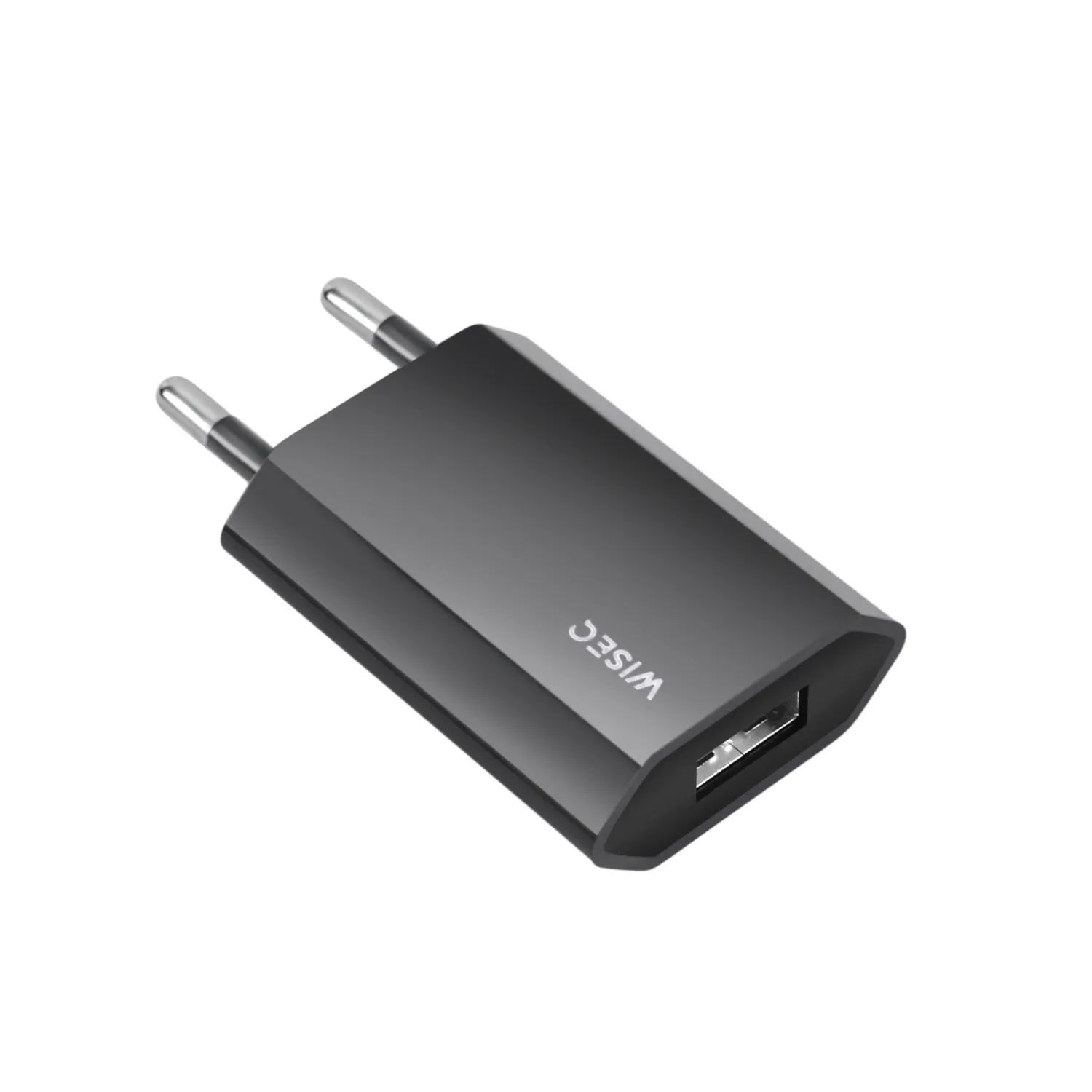 WiseQ iPhone Oplader Lightning Set Zwart 2m Kabel