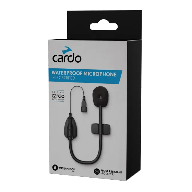 Cardo IP67 waterproof microfoon met vorsthoes