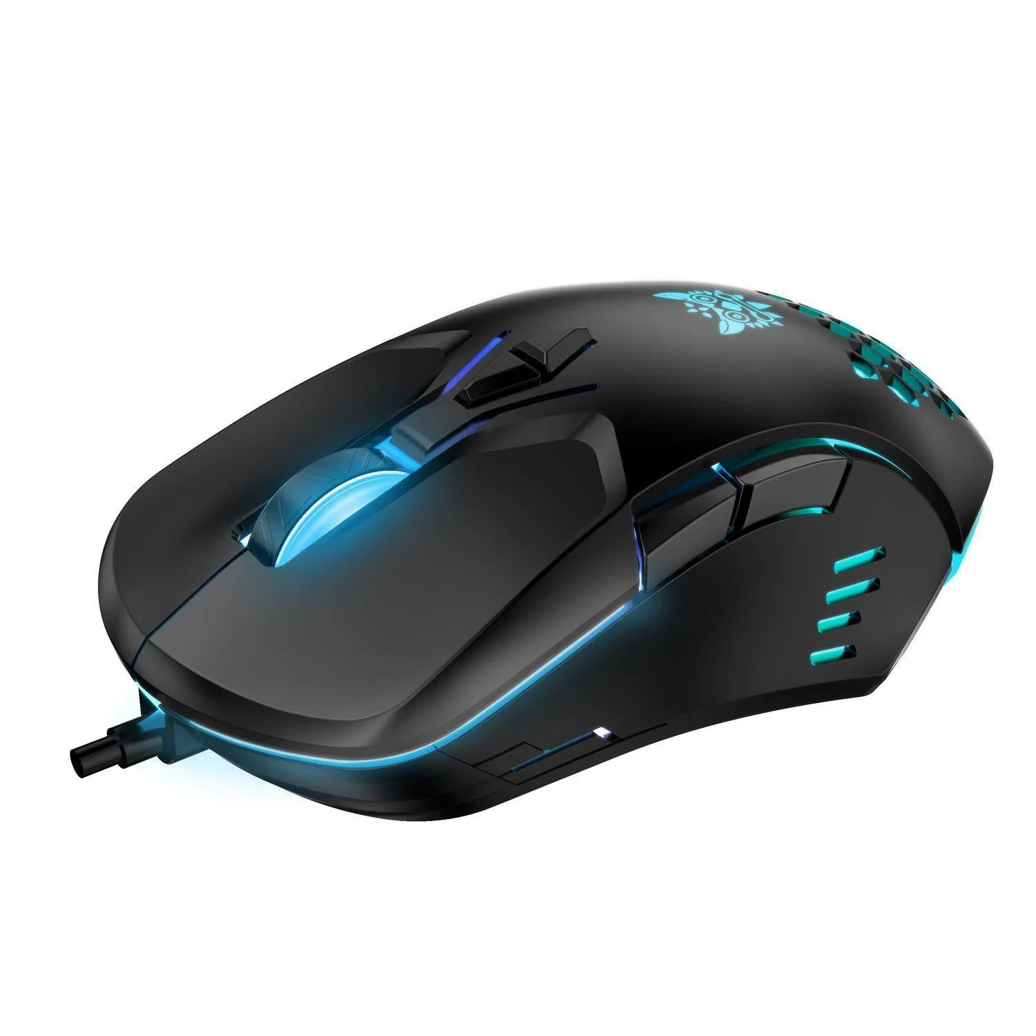ONIKUMA CW902 gaming muis bedraad zwart 6400 DPI