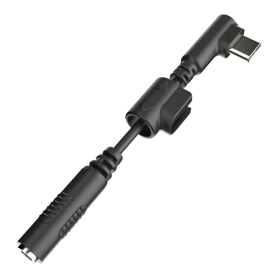 Cardo Packtalk Outdoor USB-C naar 3.5mm audio adapter