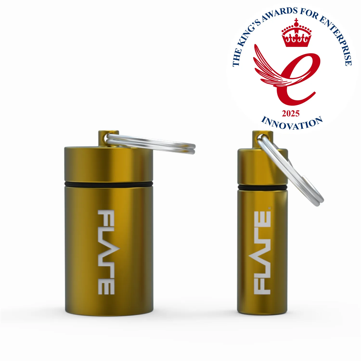 Flare Audio Capsule opbergkoker Standard Zwart aluminium