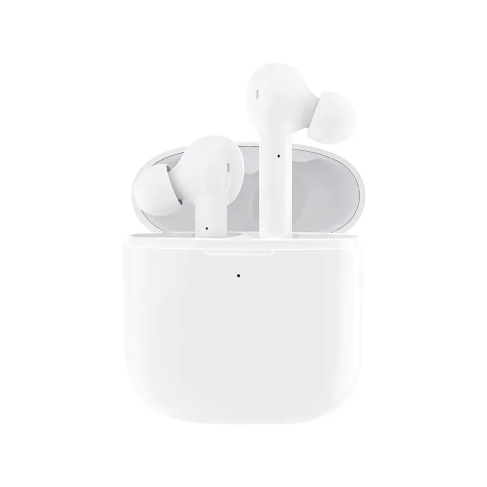 WISEQ PowerPods draadloze oordopjes wit bluetooth
