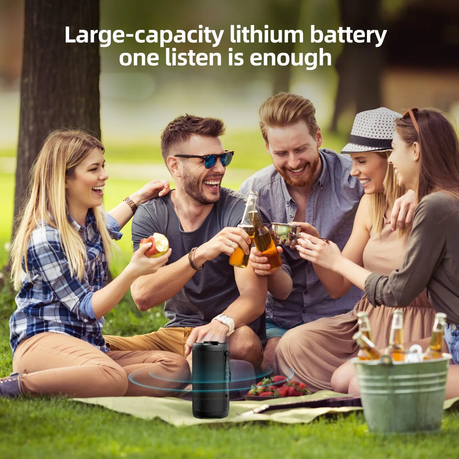 ONIKUMA L20 bluetooth speaker draagbaar IPX7 waterproof