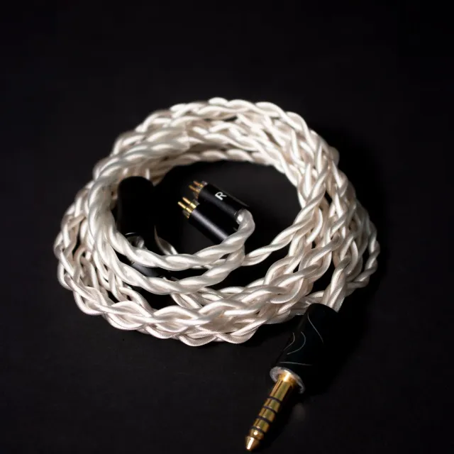 Fatfreq Silver Stock zilverkabel met verwisselbare plug