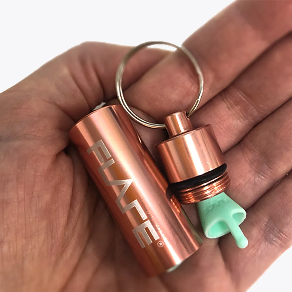 Flare Audio Capsule opbergkoker Standard Zwart aluminium
