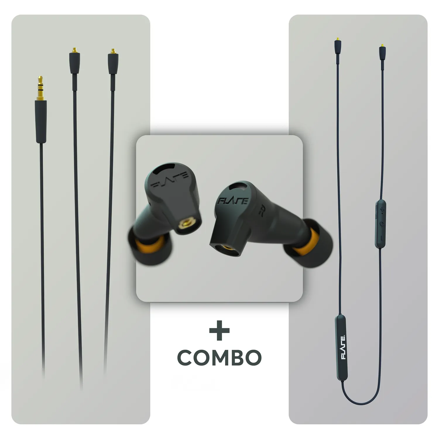 Flare Audio Studio Pro IEM oordopjes graphite bluetooth
