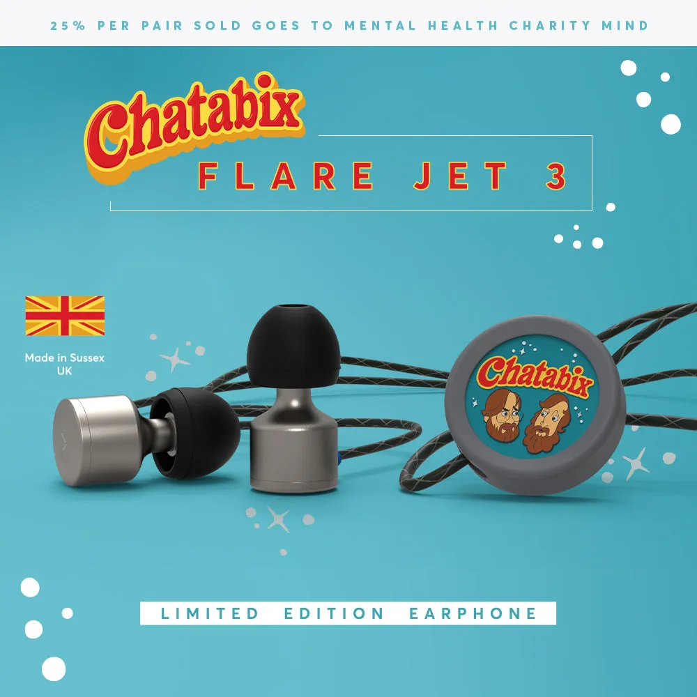 Flare Audio Chatabix Jet Oordopjes Limited