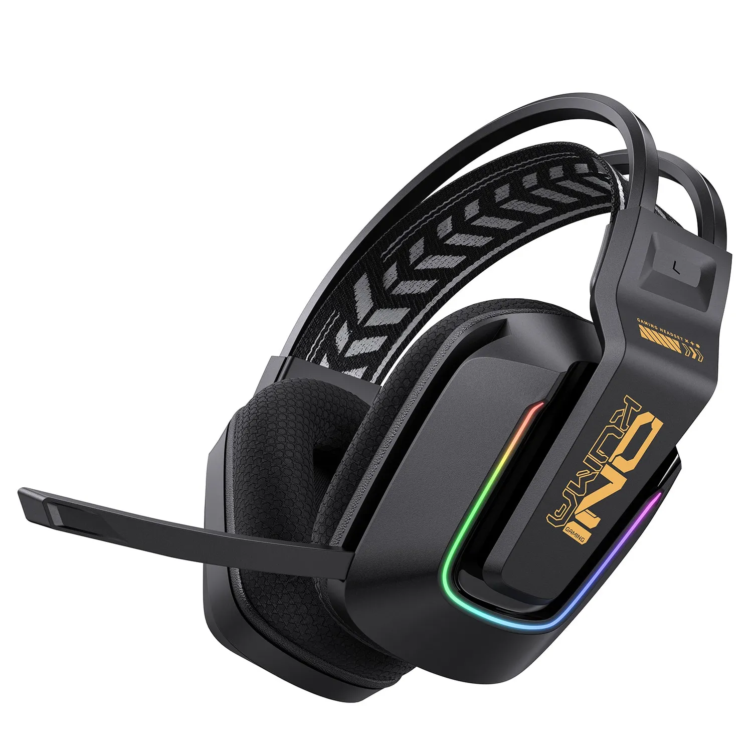 ONIKUMA GT828 gaming headset zwart draadloos 55H
