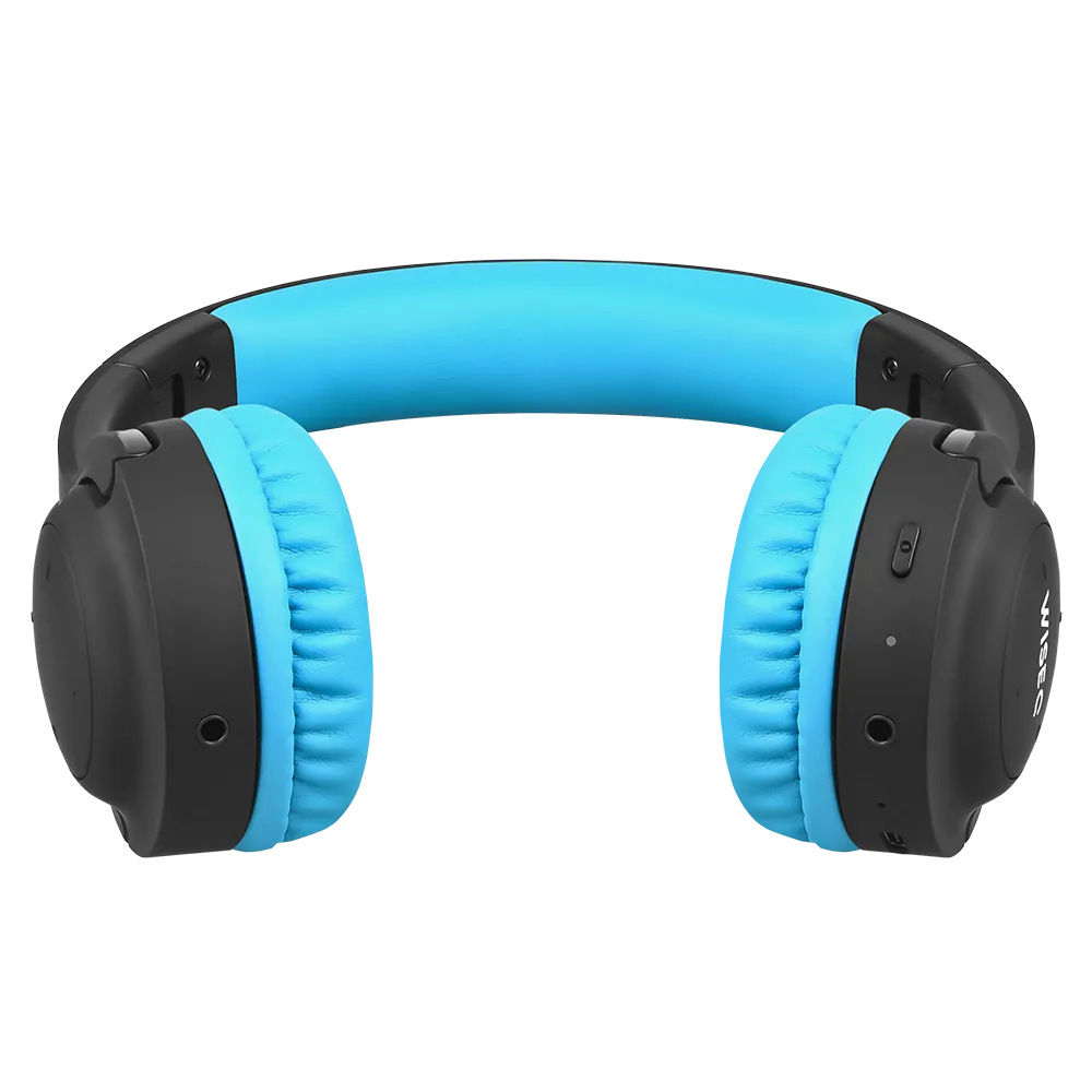 WISEQ Hero Kinder Koptelefoon Draadloos Zwart-Blauw –38u