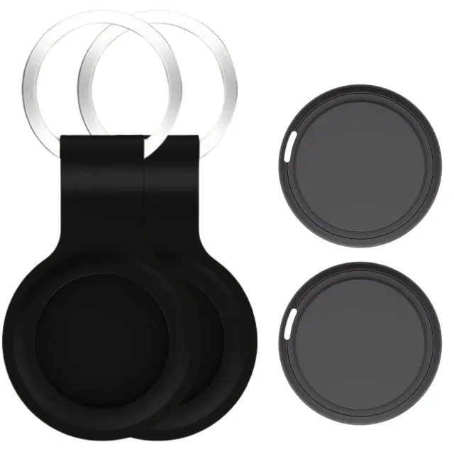 WiseQ GPS Tracker Bluetooth Keyfinder Zwart 2 stuks