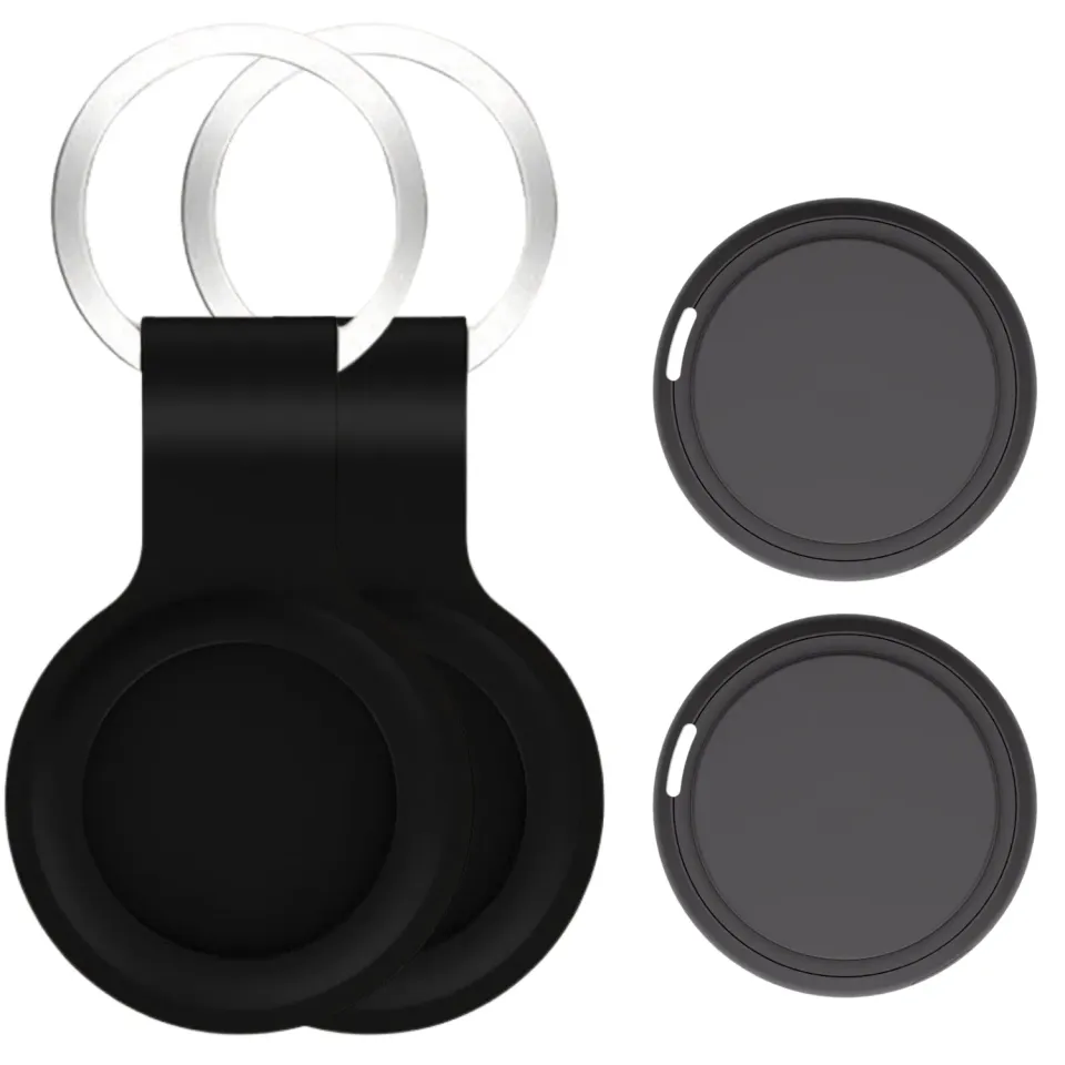 WiseQ GPS Tracker Bluetooth Keyfinder Zwart 2 stuks