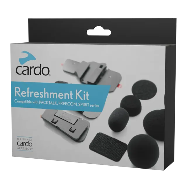 Cardo Packtalk Freecom Spirit montageset refreshment kit
