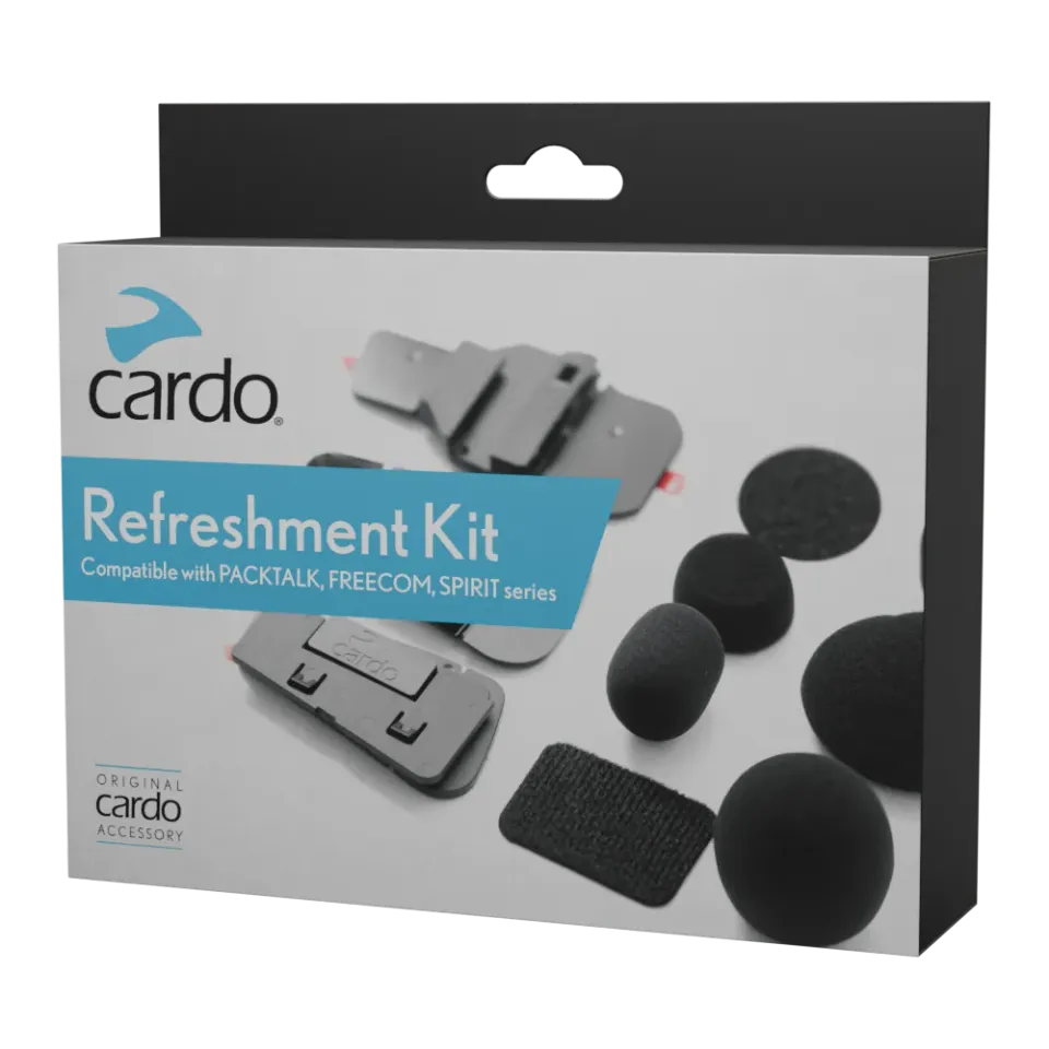 Cardo Packtalk Freecom Spirit montageset refreshment kit