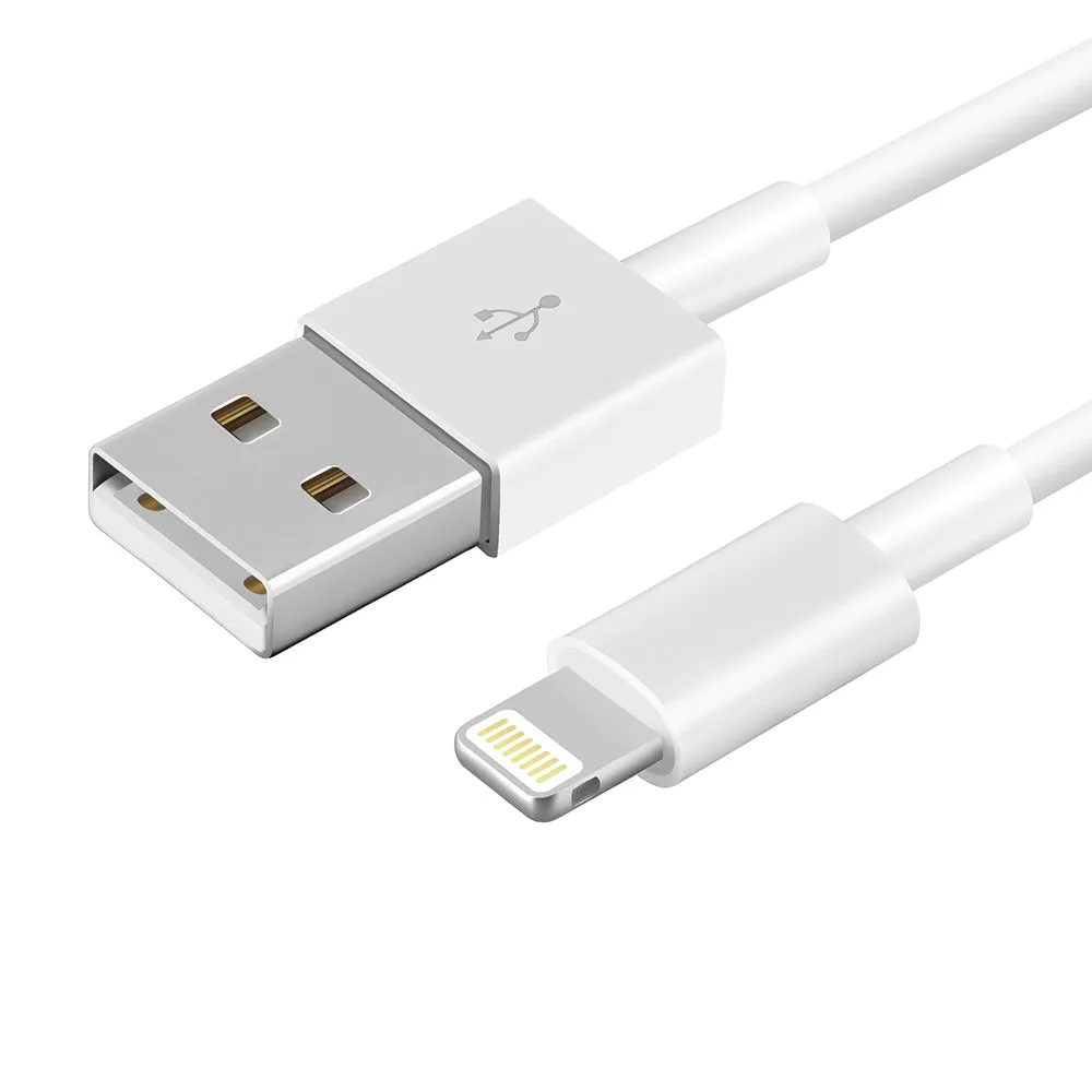 WISEQ iPhone Oplader Set Lightning 3 Meter Wit 5W