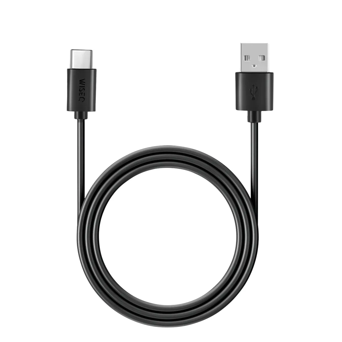 WISEQ USB-C oplader zwart 1 meter Samsung set