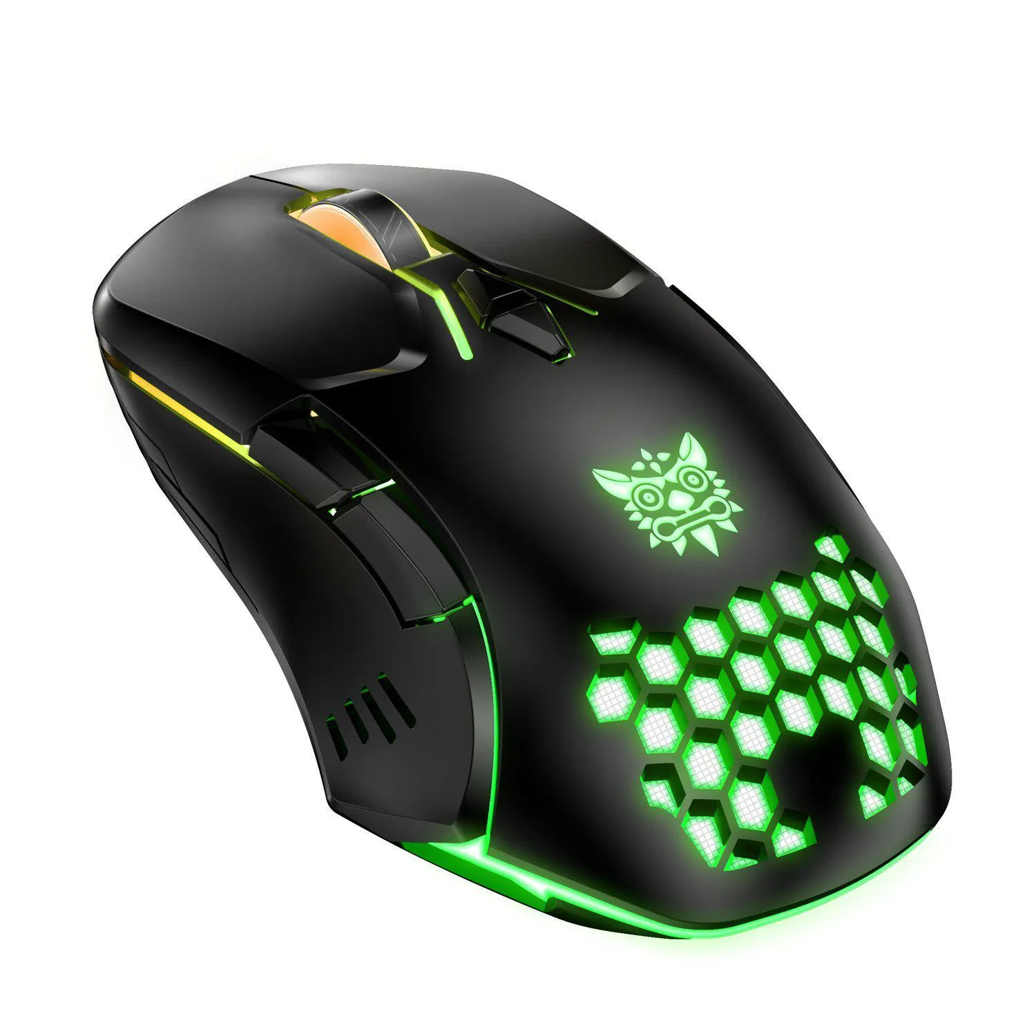 ONIKUMA CW902 gaming muis bedraad zwart 6400 DPI