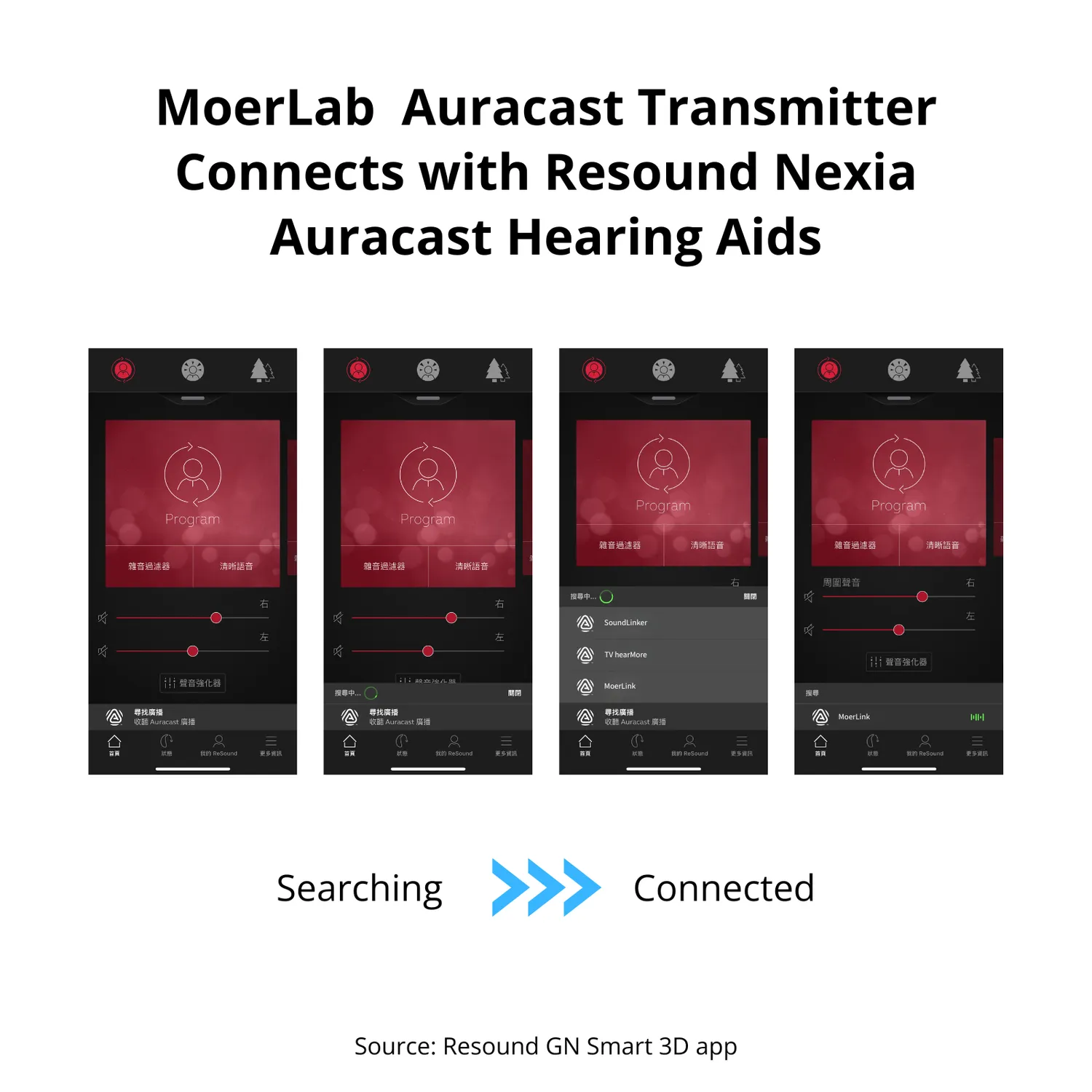 Moerlab MoerLink Auracast audio transmitter USB lage latency