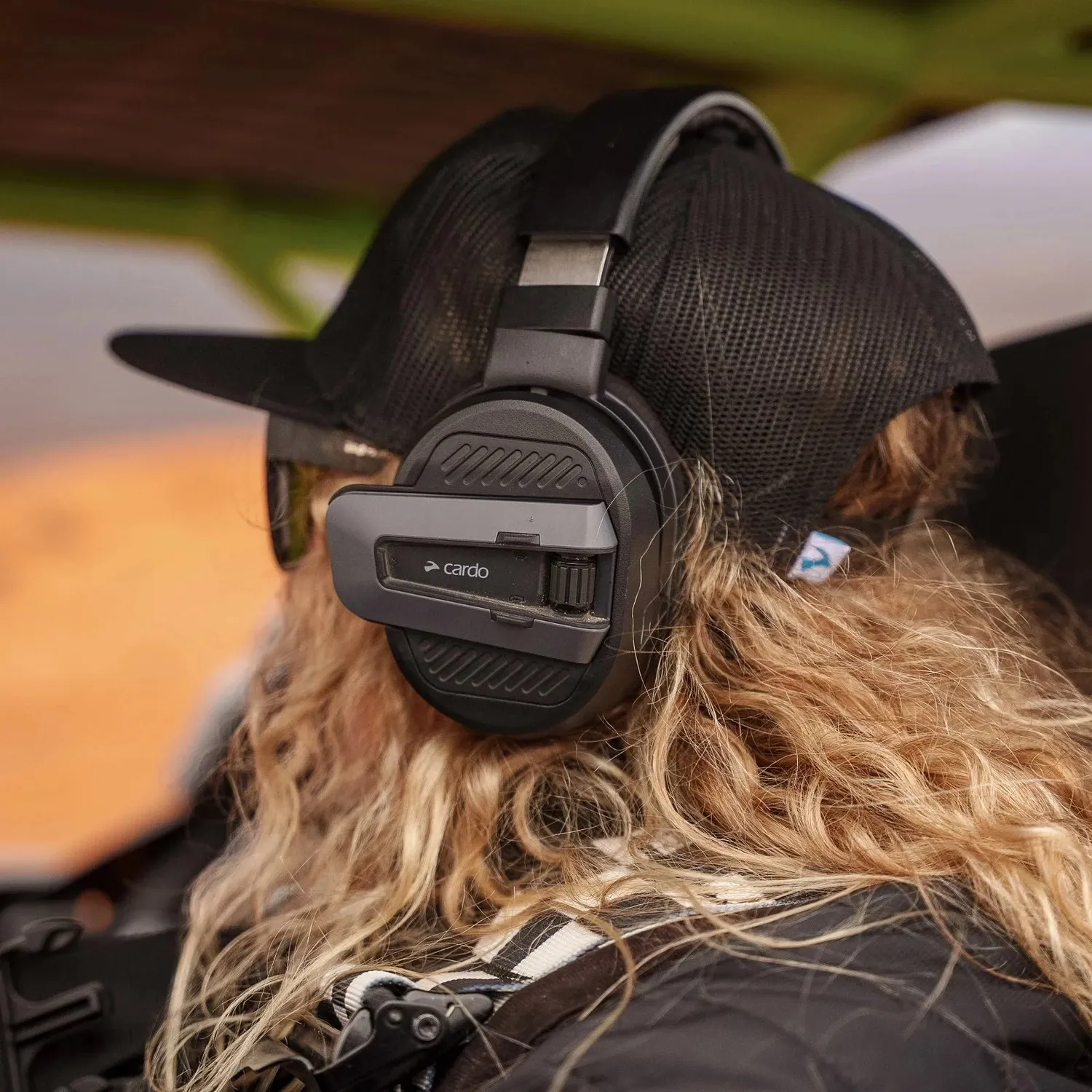 Cardo Packtalk Edgephones ORV headset single JBL
