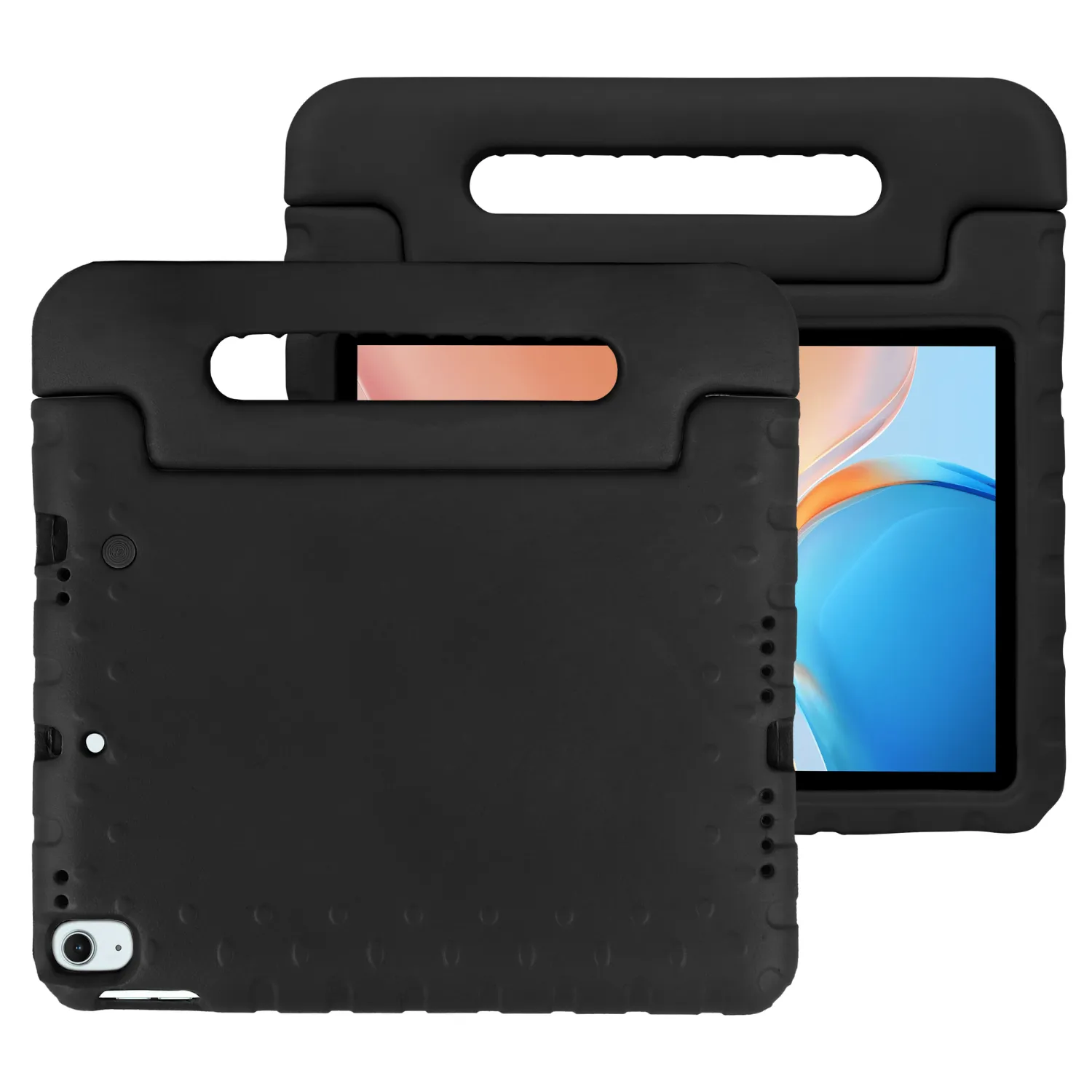 WISEQ iPad Hoes Kinderen 10.2 inch Zwart EVA met handvat