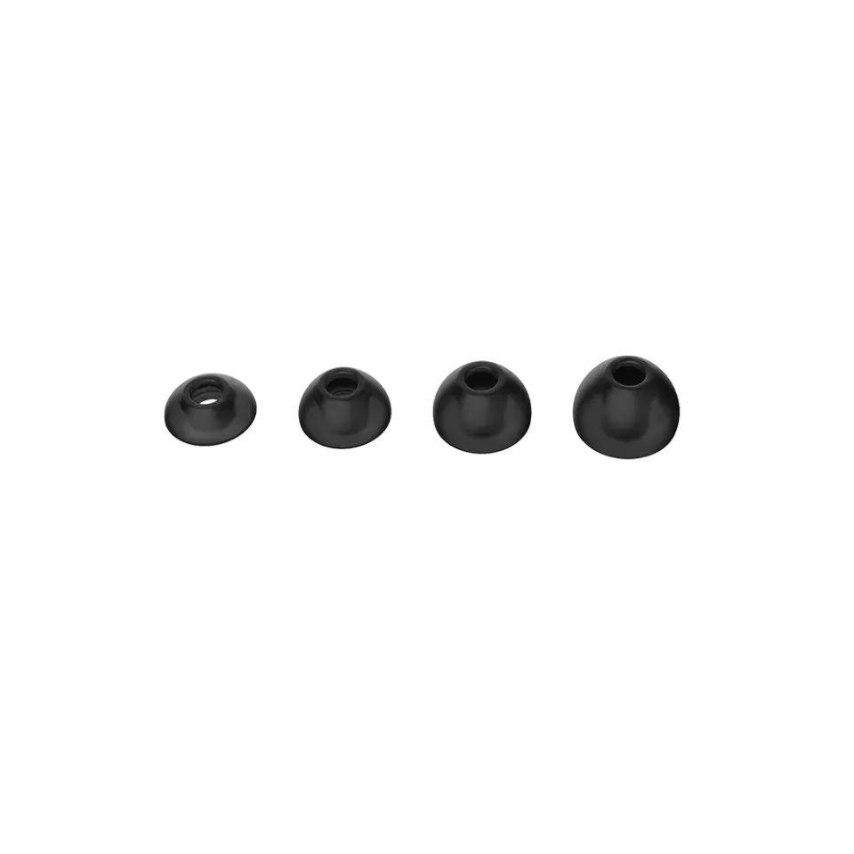 Libratone TRACK Air eartips zwart siliconen 4 maten