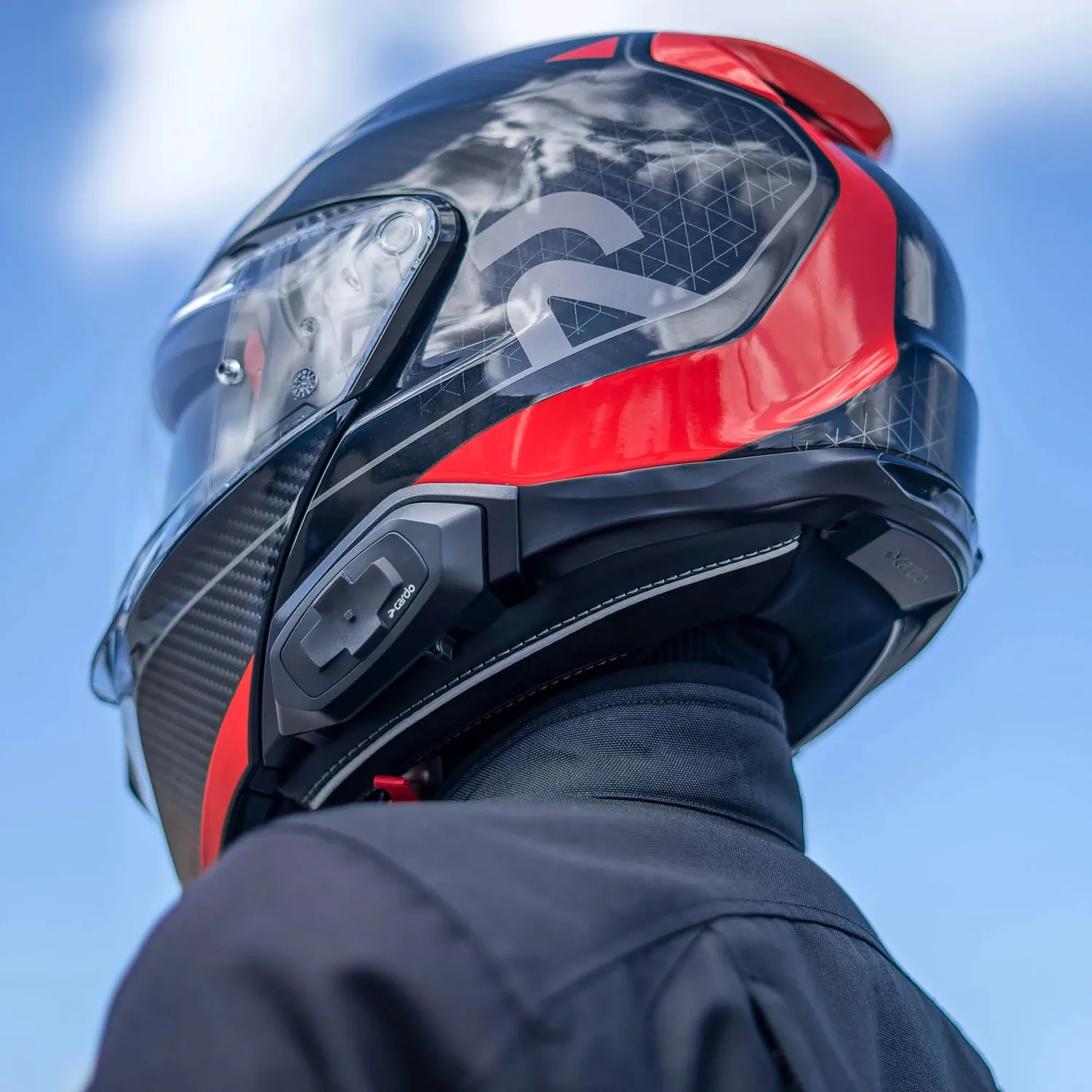 Cardo HJC 4X bluetooth headset JBL voor HJC helm