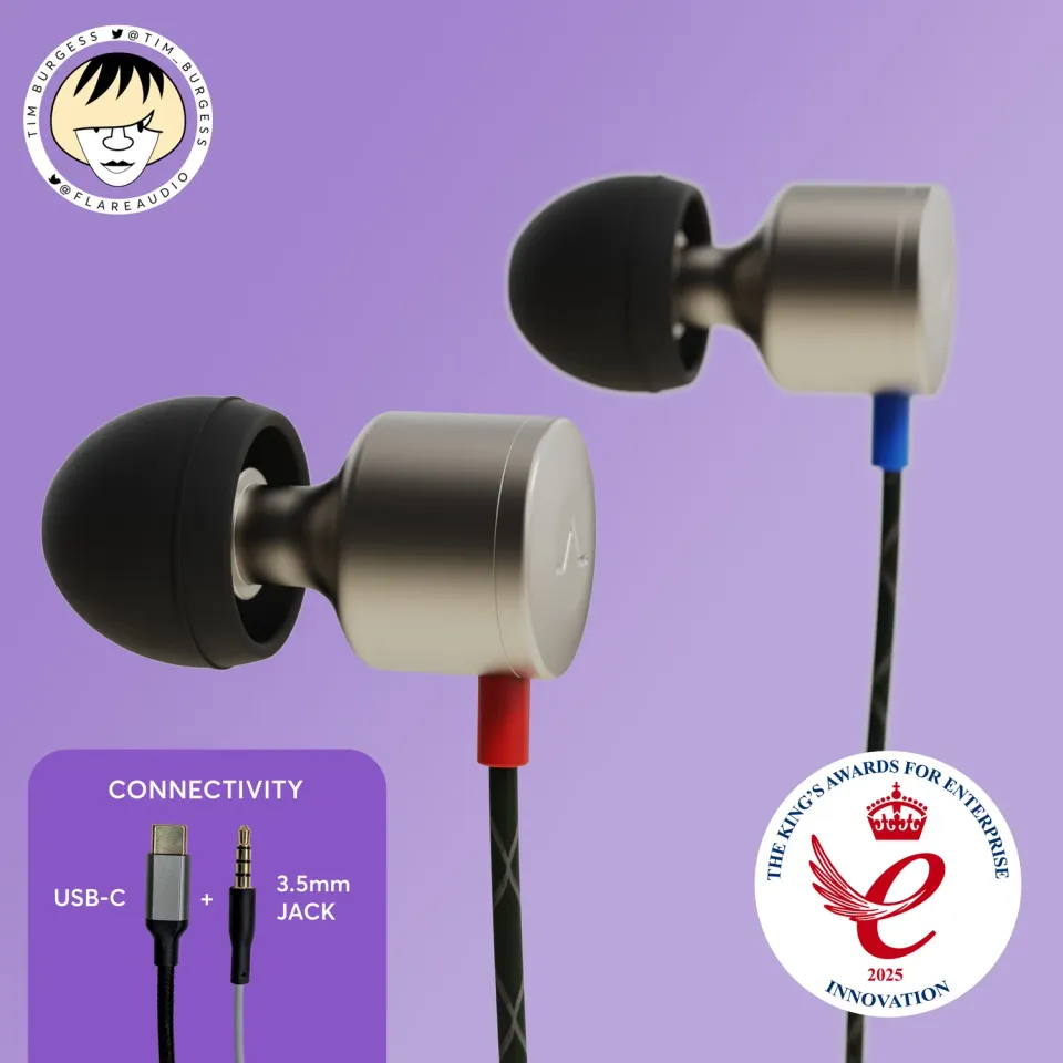 Flare Audio TLP1 Jet oordopjes limited edition
