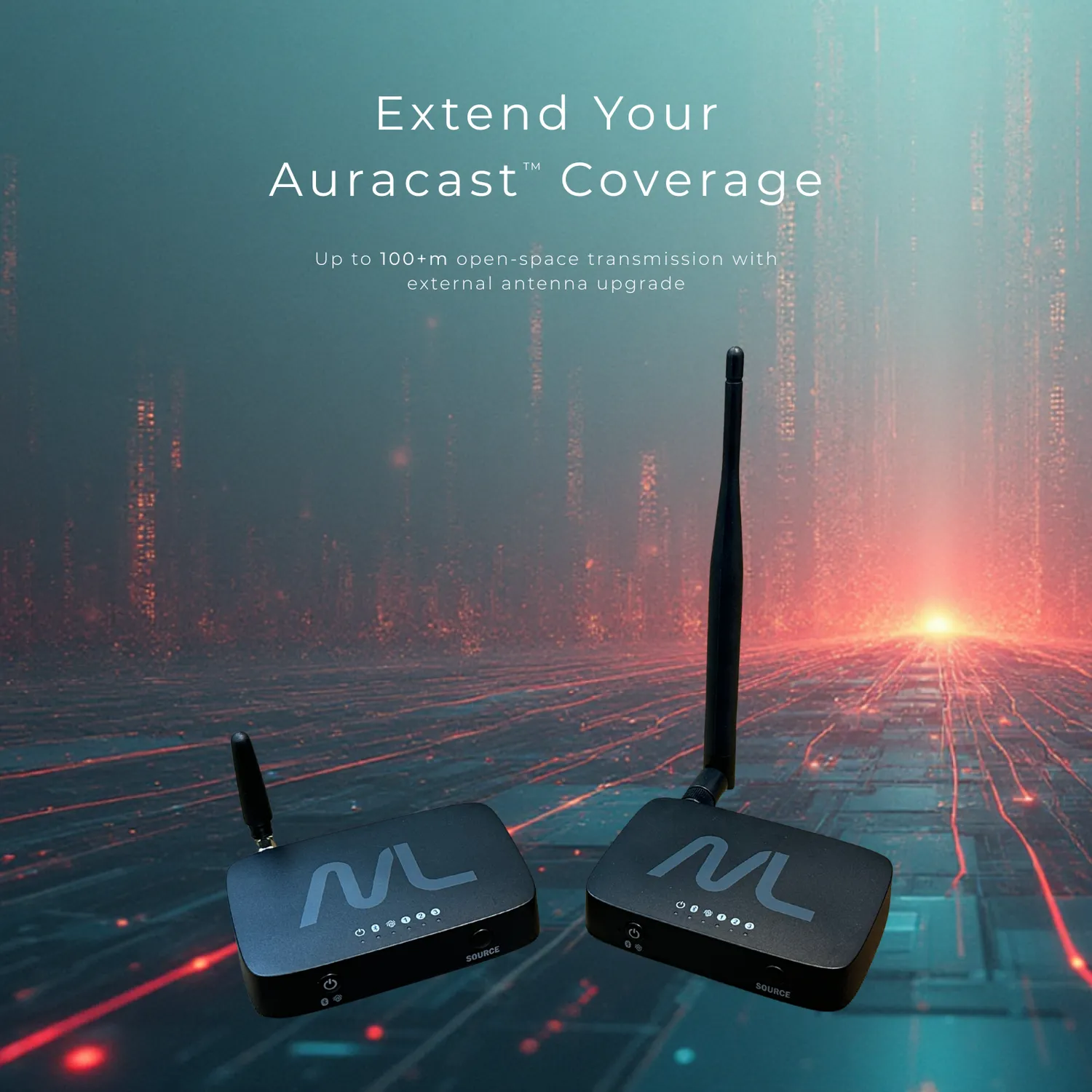 Moerlab TV hearMore AOA01 antenne 6dBi zwart