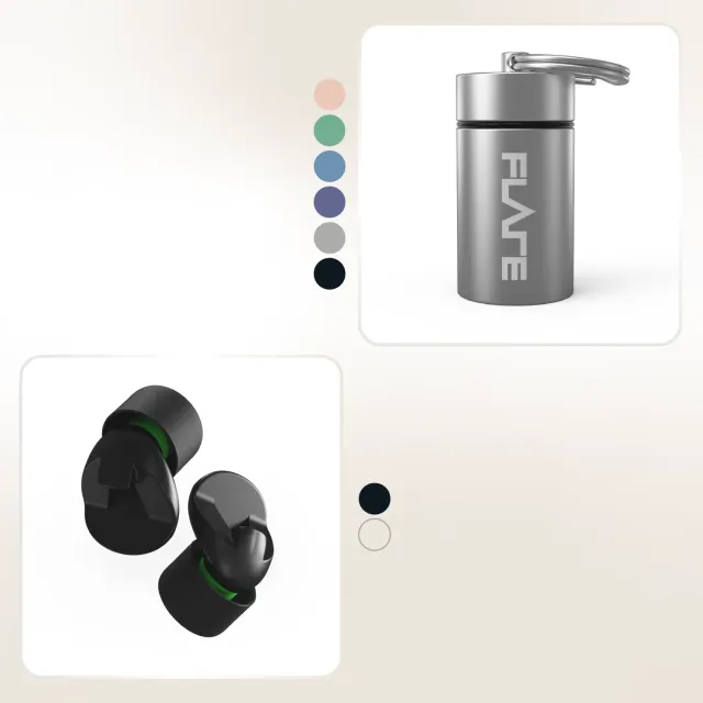 Flare Audio Definition Bundle oordopjes Clear