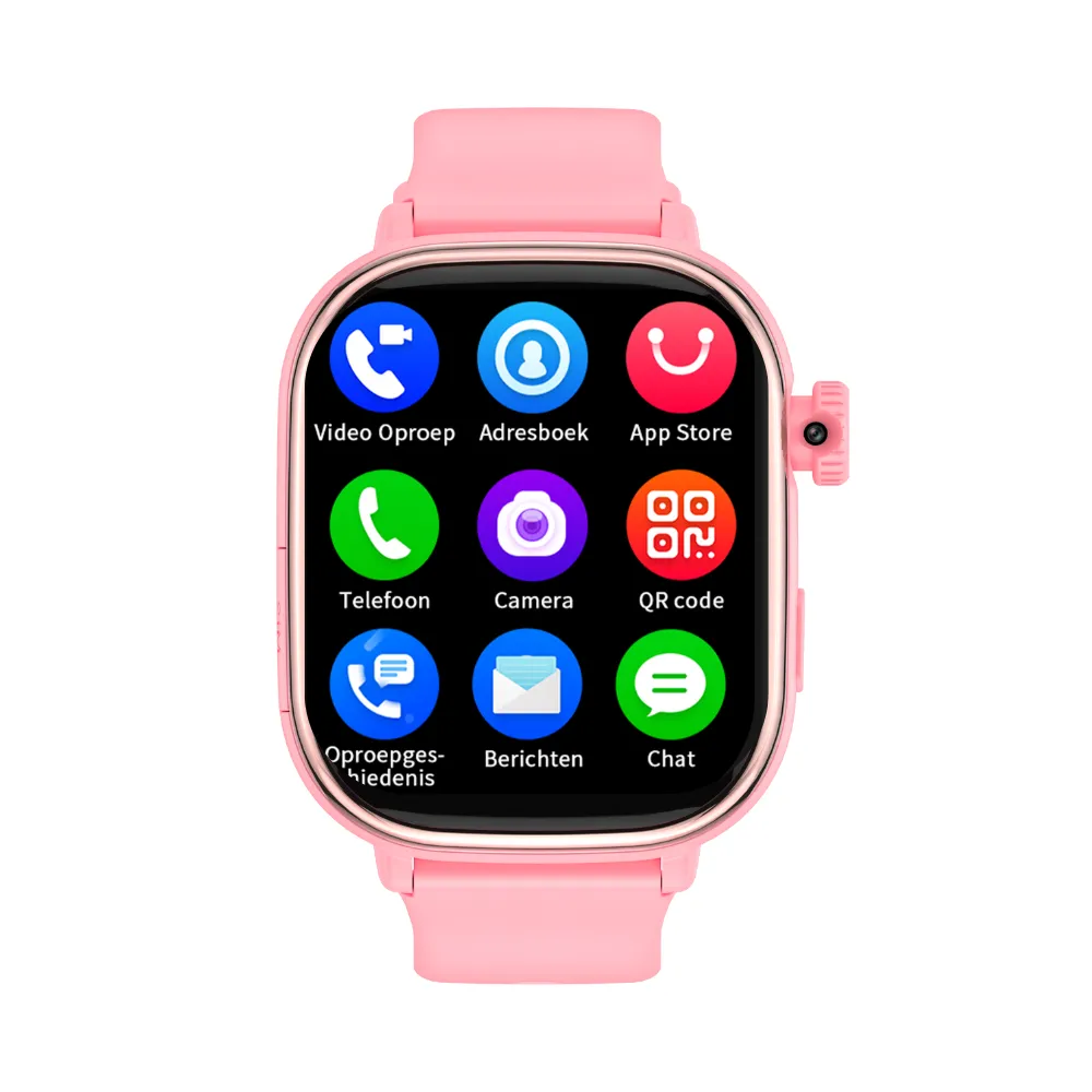 WiseQ Smartwatch Kinderen Roze GPS SOS IP67
