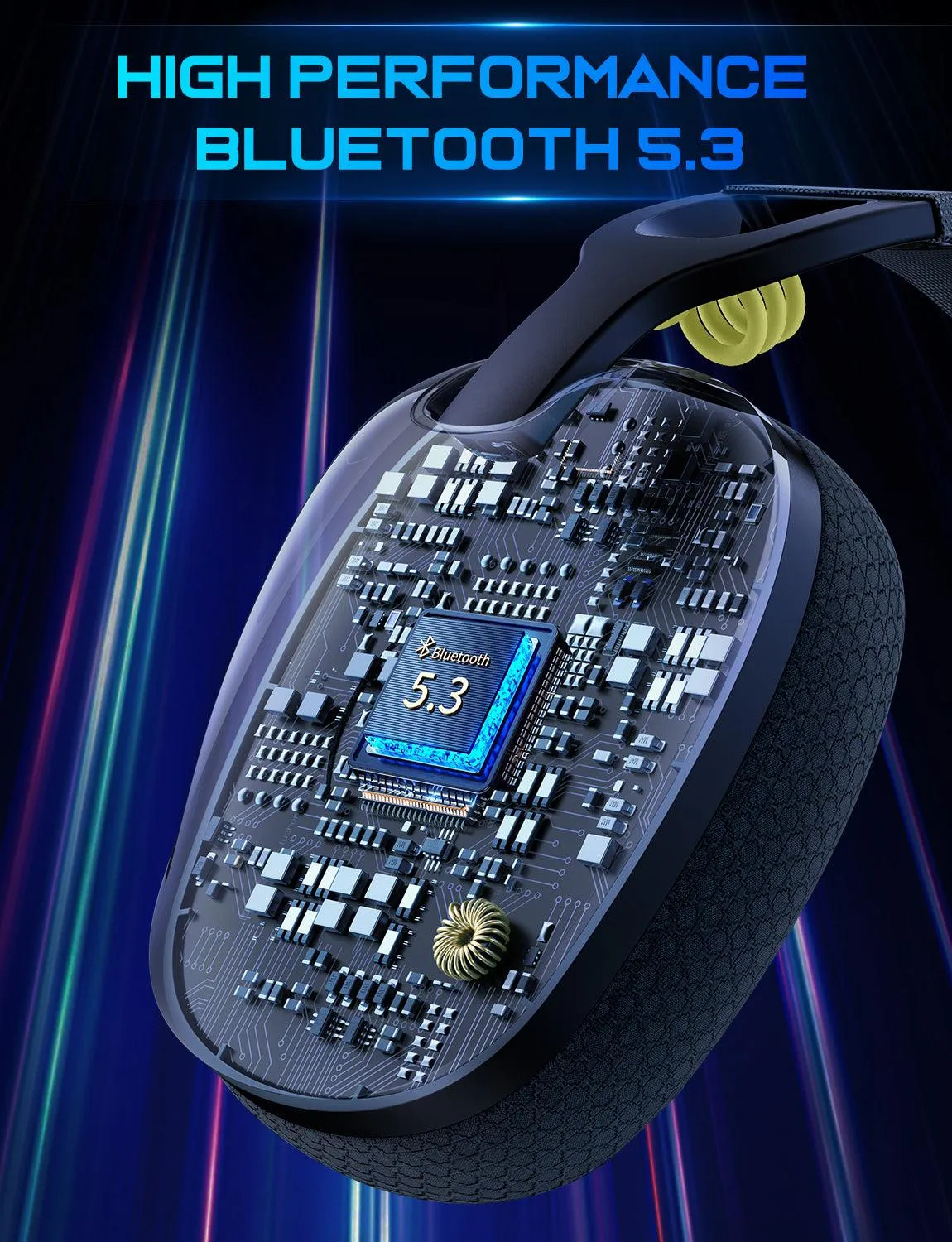 ONIKUMA B2 gaming headset zwart drievoudig