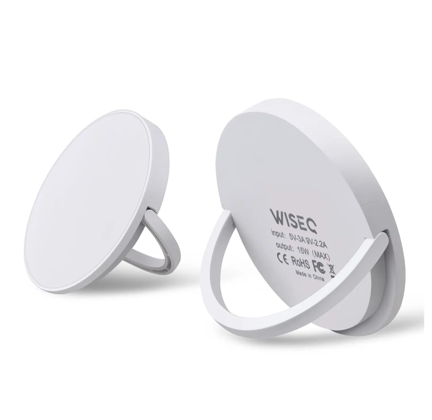 WISEQ MagSafe draadloze oplader 1,5 meter wit 15W