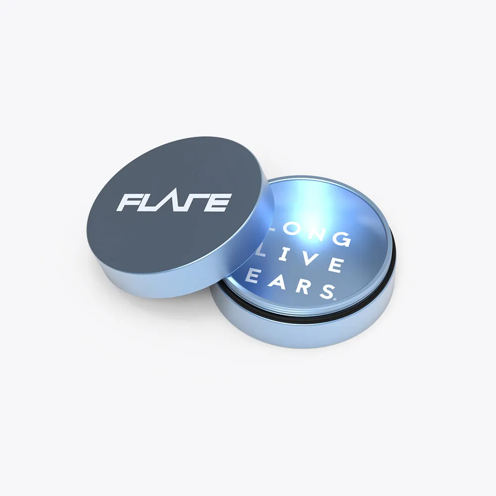 Flare Pocket Capsule bewaardoosje Zwart aluminium