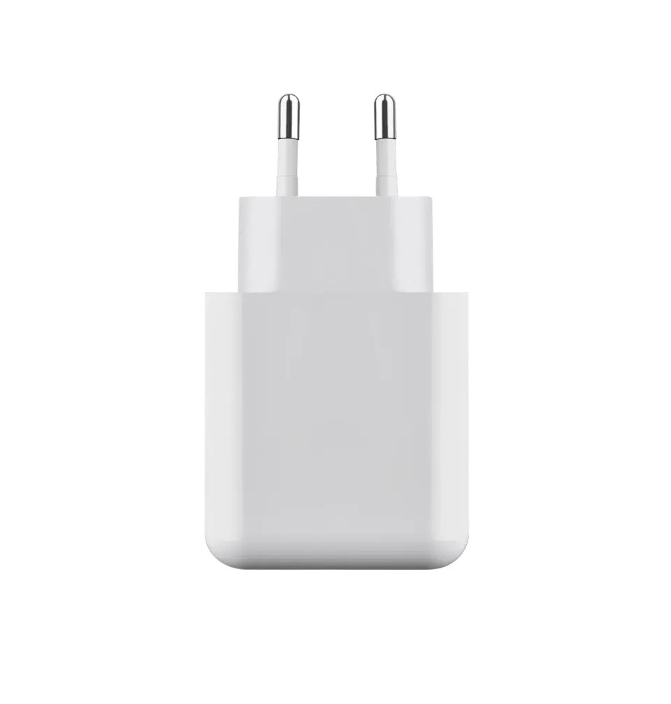 WiseQ 45W GaN snellader USB-C wit universeel 3-poorts