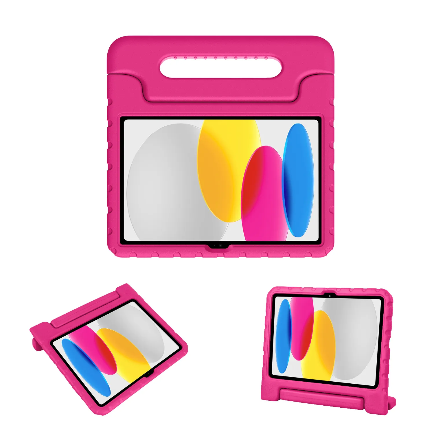 WiseQ iPad Hoes 10.9 inch Kinderhoes Roze EVA