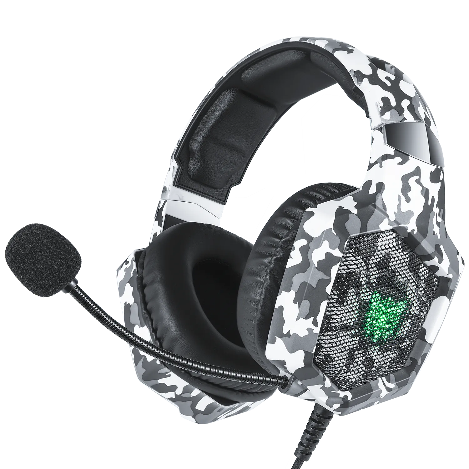 ONIKUMA K8 gaming headset bedraad RGB met microfoon