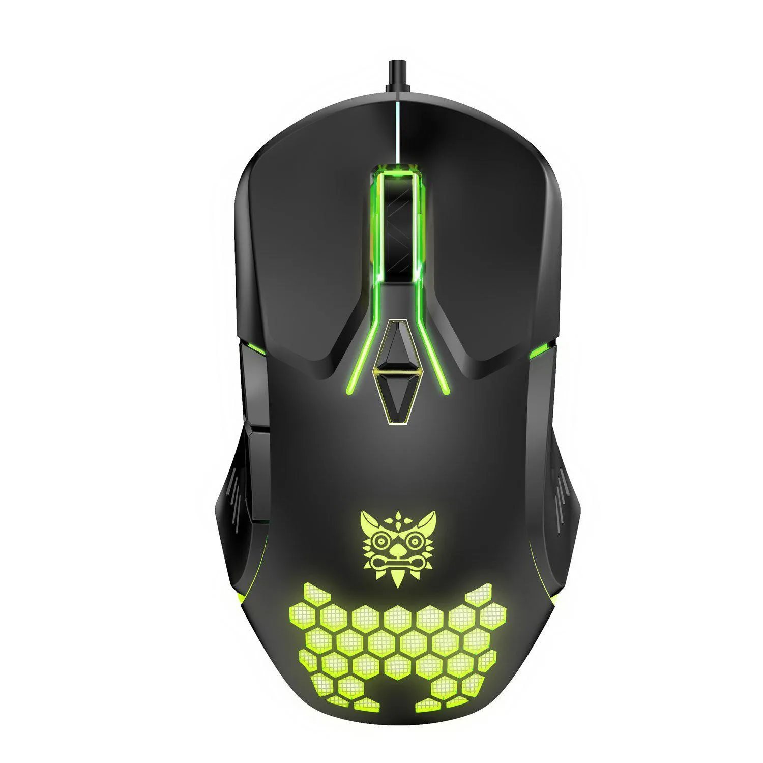 ONIKUMA CW902 gaming muis bedraad zwart 6400 DPI