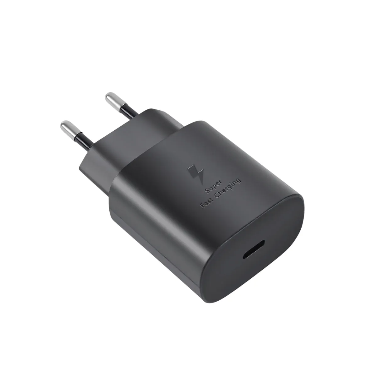 WiseQ 25W USB-C snellader adapter zwart universeel