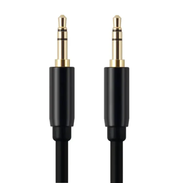 WiseQ Audiokabel 3.5mm jack 1 meter zwart stereo