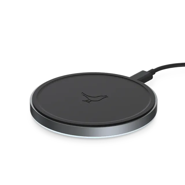 Libratone COIL draadloze oplader zwart rubber