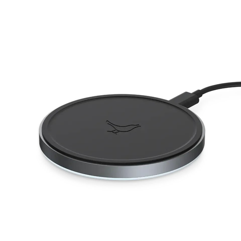 Libratone COIL draadloze oplader zwart rubber